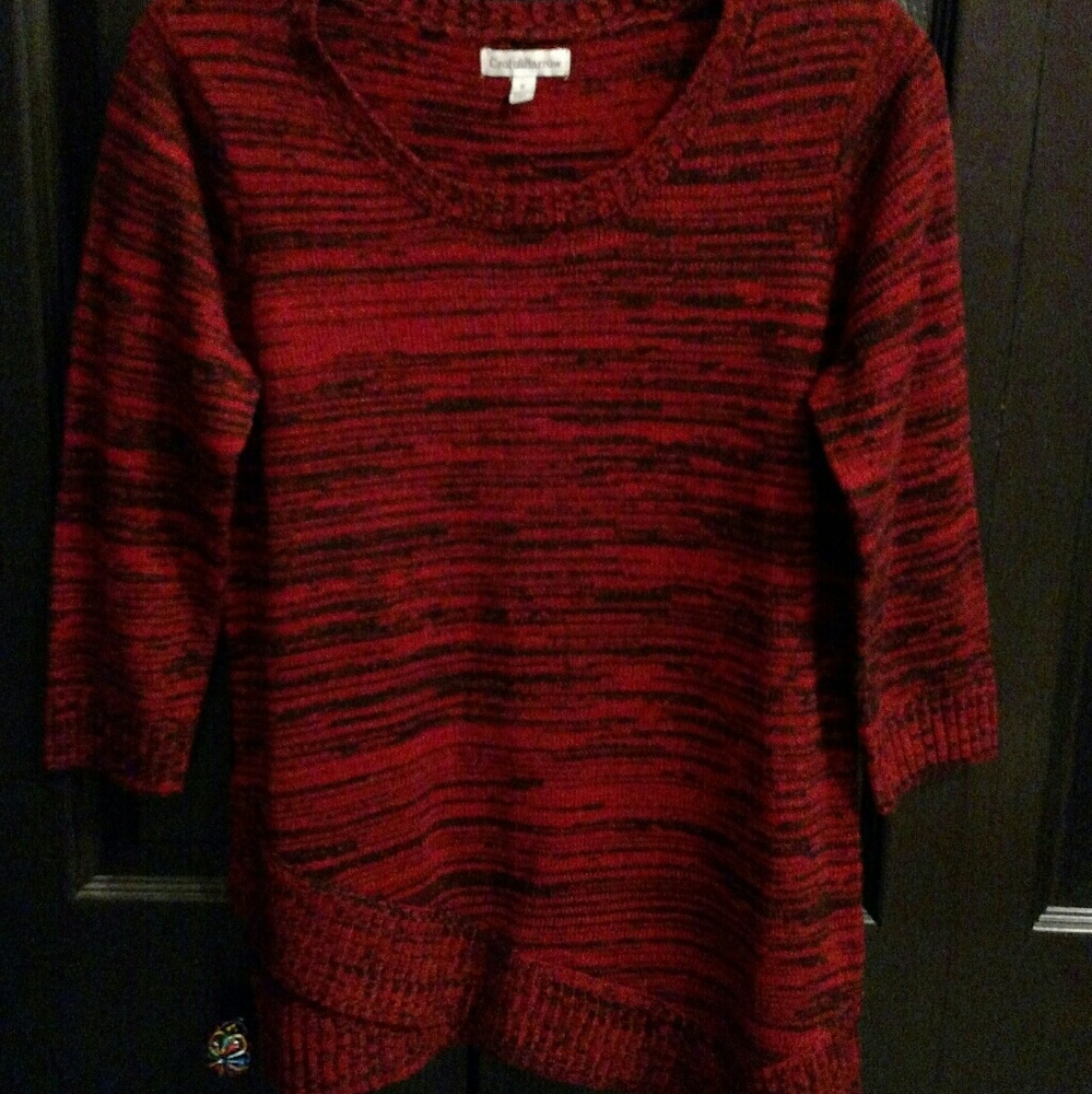Red tunic